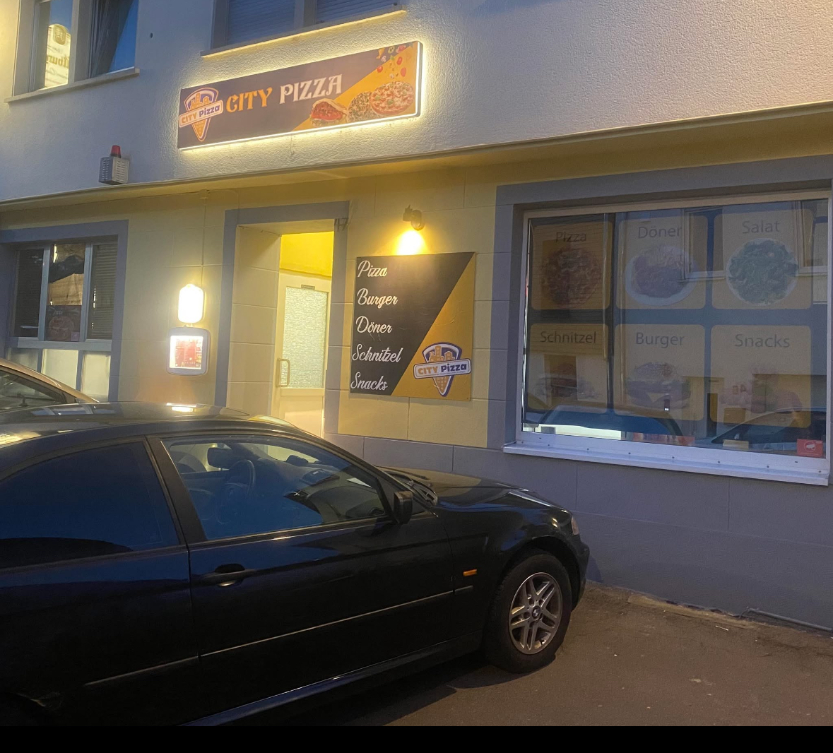 Foto von City Pizza und Us Smash