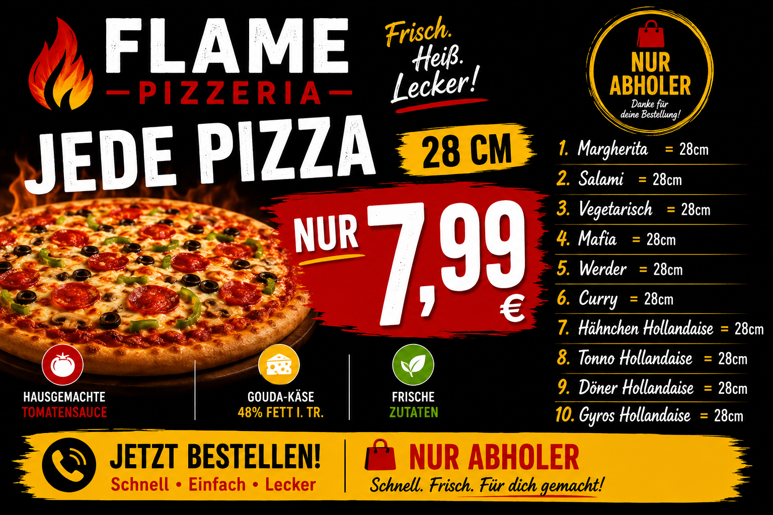 Flame Pizza Oldenburg ( Oldb)
