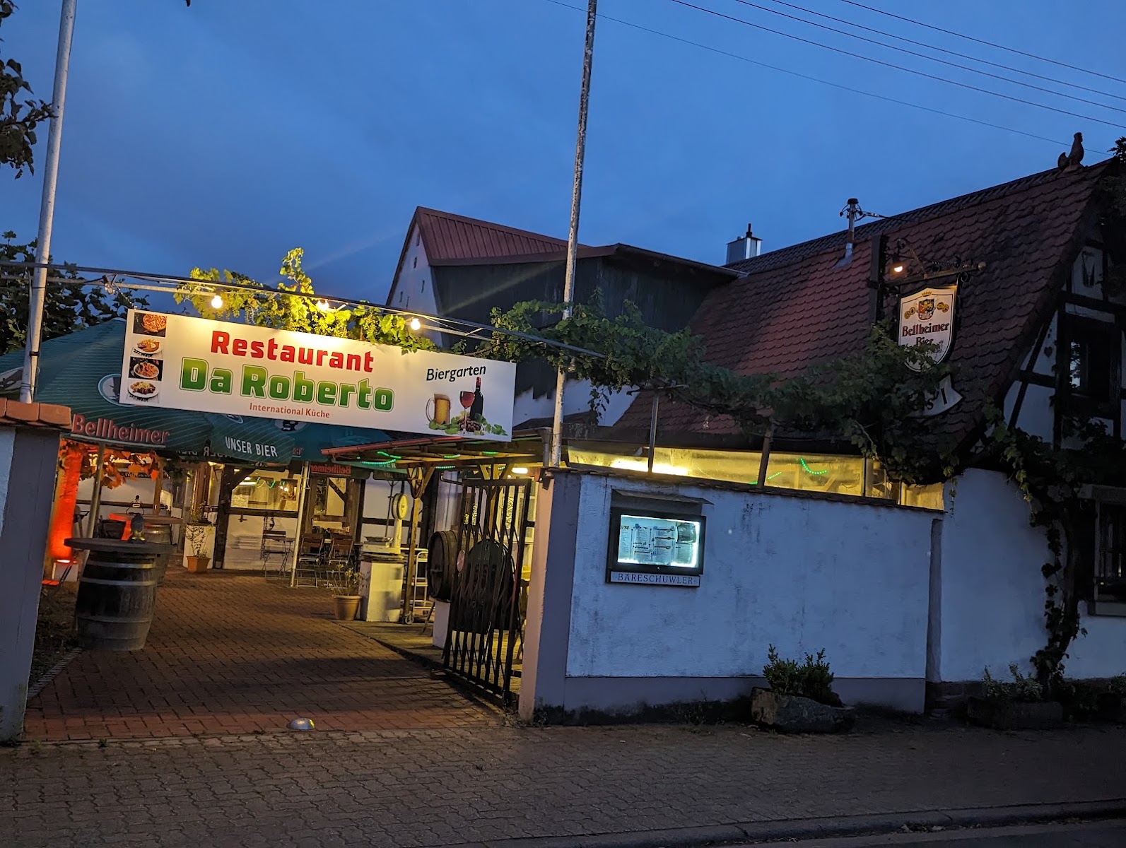 Foto von Ristorante Pizzeria Da Roberto und Internationle Küche mit Biergarten. und Pizza-Heimservice Seit 1998 ottersheim bei landau